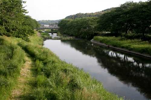 音羽川 西欠間 御油町 豊川市 愛知県