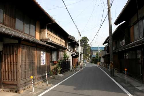 旧御油宿家並み 美世賜 御油町 豊川市 愛知県