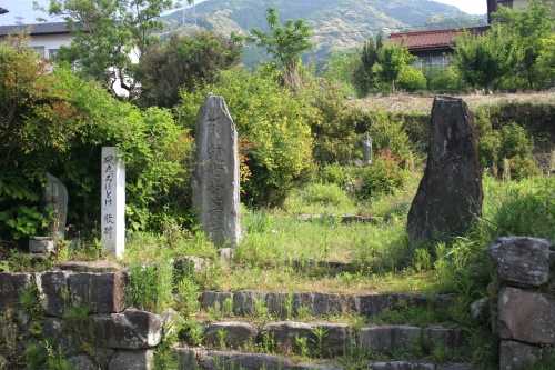 観音堂跡・磯丸歌碑 金山 長沢町 豊川市 愛知県