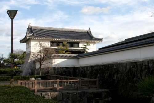 岡崎城大手門 康生町 岡崎市 愛知県