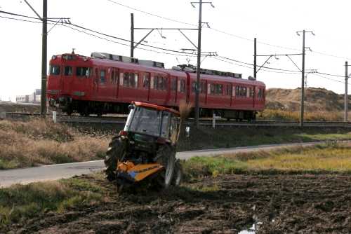 名鉄三河線 八橋町 知立市 愛知県