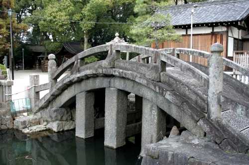知立神社石橋 神田 知立市 愛知県