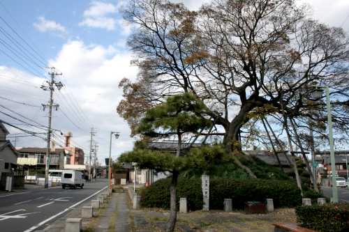 笠寺一里塚 白雲町 南区 名古屋市 愛知県