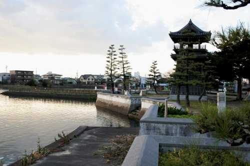 七里の渡し船着き場跡 神戸町 熱田区 名古屋市 愛知県