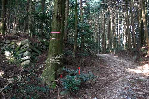 峠の茶屋跡 旧鈴鹿峠 関町坂下 亀山市 三重県