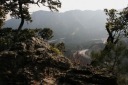 鏡岩からの眺望 旧鈴鹿峠 関町坂下 亀山市 三重県