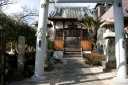 泡州崎八幡社・道標 新町 桑名市 三重県