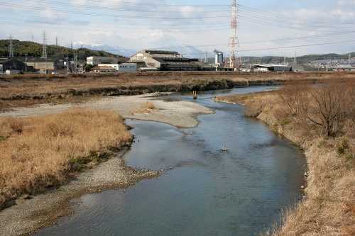 員弁川・町屋橋跡 安永 桑名市 三重県
