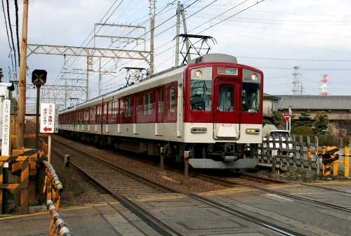 近鉄名古屋線 伊勢朝日駅踏切 朝日町小向（おぶけ） 三重郡 三重県
