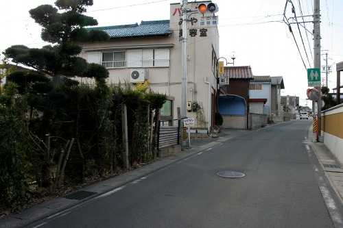 橘守部誕生地 朝日町古向 三重郡 三重県