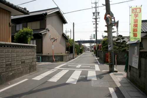 交差点 蒔田1丁目 四日市市 三重県