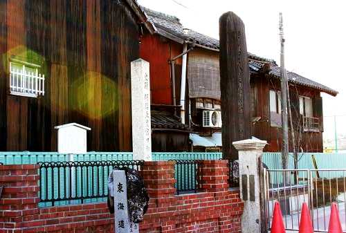 明治天皇御駐輦跡 富田１丁目 四日市市 三重県