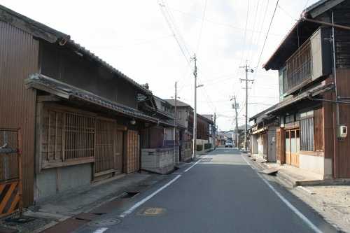 家並み 中浜田町 四日市市 三重県