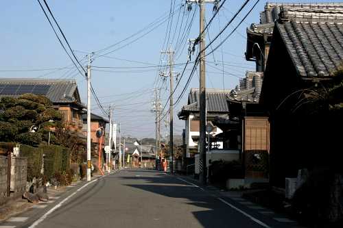 旧石薬師宿家並み 石薬師町 鈴鹿市 三重県