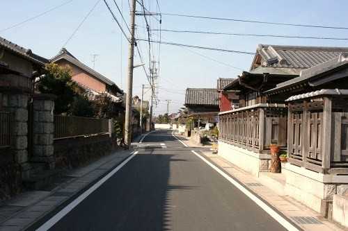 家並み 西冨田町 鈴鹿市 三重県