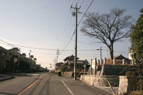 和田一里塚跡 和田町 亀山市 三重県