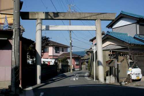 能褒野神社二之鳥居 栄町 亀山市 三重県
