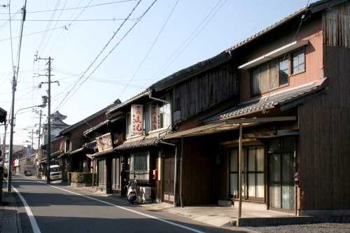旧亀山宿町並み 本町３丁目 亀山市 三重県