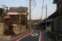 家並み 布気町 亀山市 三重県