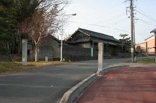 関宿入口・関の小萬のもたれ松 関町小野 亀山市 三重県