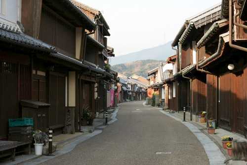 旧関宿町並 関町中町 亀山市 三重県