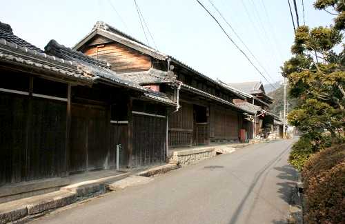 家並み 関町沓掛 亀山市 三重県