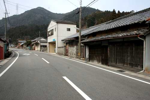 旧坂下宿町並 関町坂下 亀山市 三重県