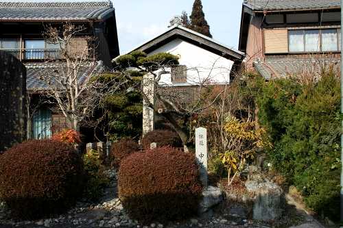 明治天皇聖跡・旅籠中屋跡 土山町猪鼻 甲賀市 滋賀県