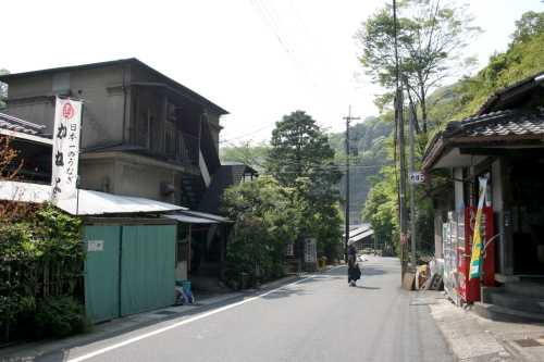 東海道大津宿走井茶店付近 大谷町 大津市