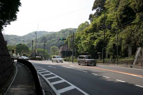 逢坂山関址 大谷町 大津市