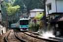 京阪電車 蝉丸踏切 逢坂１丁目 大津市