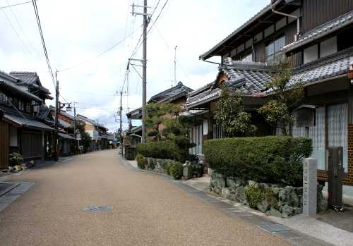 一里塚跡 土山町北土山 甲賀市 滋賀県
