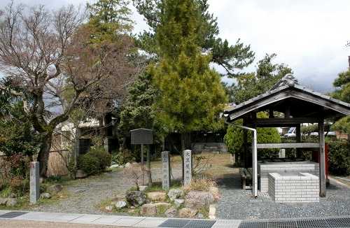 土山宿 高札場跡・大黒屋本陣跡 土山町北土山 甲賀市 滋賀県
