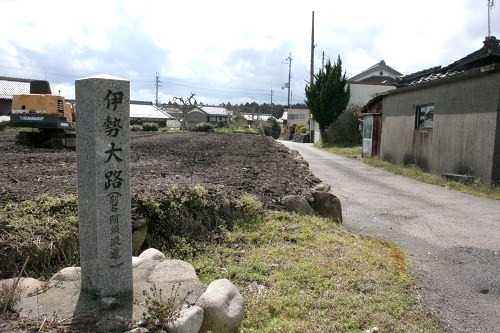 旧東海道 土山町前野 甲賀市 滋賀県