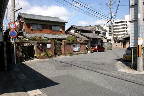 膳所城北総門跡 西の庄 大津市 滋賀県