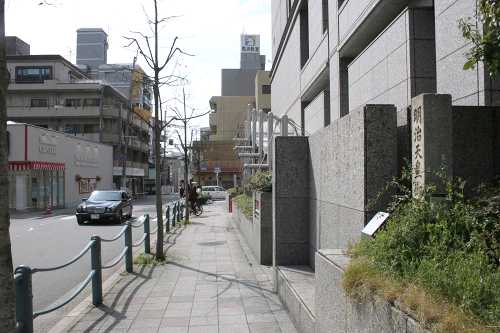 明治天皇御遺跡 安朱桟敷町 山科区 京都市