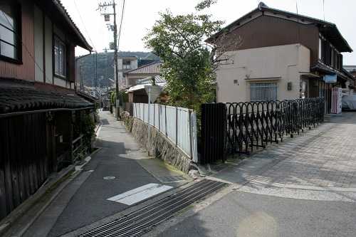 旧東海道入口 御陵久保町 山科区 京都市