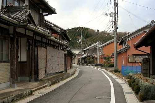 家並み 水口町今郷 甲賀市 滋賀県
