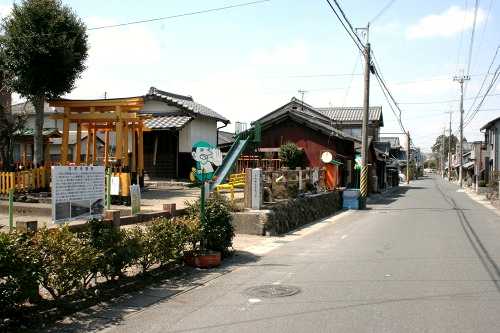 百間長屋跡 水口町城内 甲賀市 滋賀県