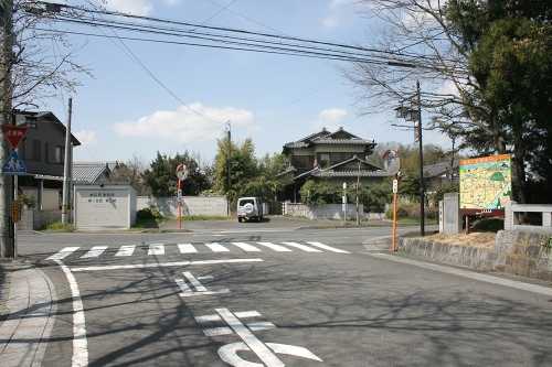 林口一里塚跡 水口町東林口 甲賀市 滋賀県