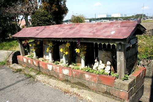 石仏群 水口町北脇 甲賀市 滋賀県