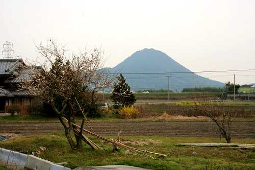 三上山 伊勢落 栗東市 滋賀県