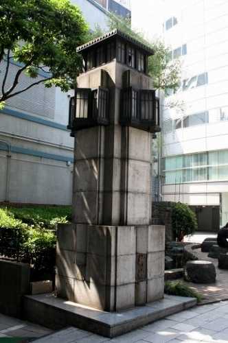 旧新橋親柱 東海道