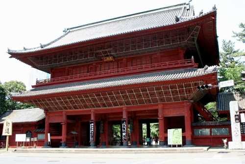 増上寺 三解脱門（中門） 東海道