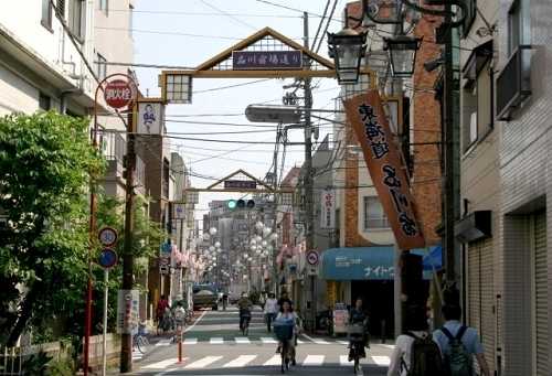 品川宿場通り 南品川 東海道