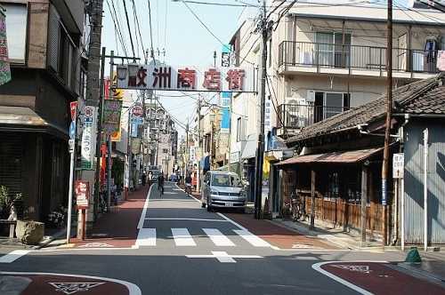 鮫洲（さめず）商店街 東大井 東海道