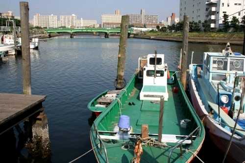 船宿いわた 勝島運河 東大井1丁目 東海道