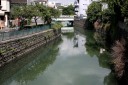 滝の川 滝の橋から土橋方面 神奈川２丁目 旧東海道