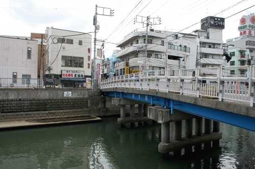 帷子川・帷子橋(新町橋) 天王町2丁目 保土ヶ谷区 旧東海道
