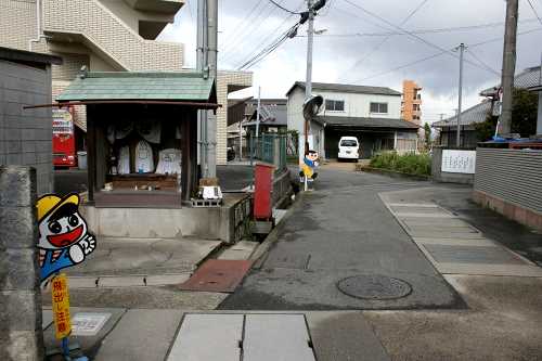 矢橋街道 矢倉2丁目 草津市 滋賀県